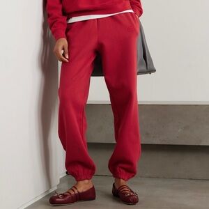 Anine Bing Red Track Pants